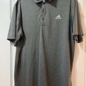Adidas Men's Golf Charcoal Polo Shirt